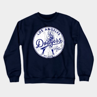 Vintage Style Los Angeles Dodgers Crewneck Sweatshirt